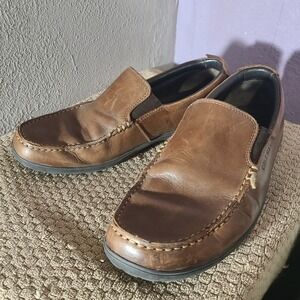 Cole Haan New Harbour Venetian II Slip On Loafers Mens 8 Leather Driving C25768